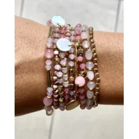 Armband Santorini roze