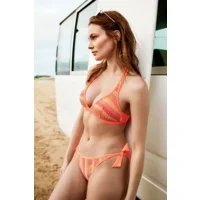 Marie Jo Swim Almoshi triangel bikini in oranje