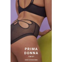 Prima Donna Twist Slip Hotpants: Glass Beach, Zwart ( PDO.155 )