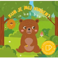 Boek + 20 memory kaarten - Kun je mij vinden? - In het bos
