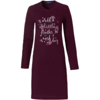Pastunette –  Rose Tones - Nachtkleed – 10222-156-2 – Dark Red