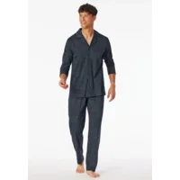 Schiesser – Fine Interlock – Pyjama – 182656 – Graphit