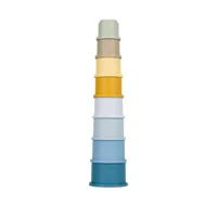 Stapeltoren - Blauw - 8dlg. - 1+