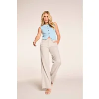 Para Mi Dames Broek: Mira, Elastic, Light Grey, City Program ( PARA.345 )
