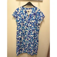 Mivida kleed: Korte mouw, Blauw ( MIV.1 )