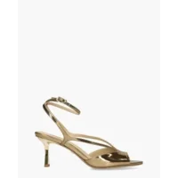 Lola Cruz Streep Goud Damespumps