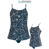 Olympia – Sporty Flower – Tankini – 38605 – Night Blue