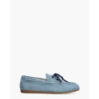 Posa Boat Loafer Denim Dames Veterschoenen