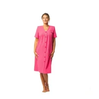 Egatex zomer kamerjas: Pink, Korte mouw met knopen ( EGA.481 )