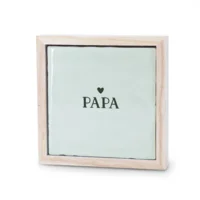 Liefs in een lijstje - Hartje papa