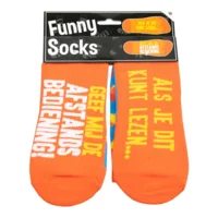 Sokken - Als je dit kunt lezen geef mij de afstandsbediening - Funny socks