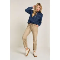 Para Mi Broek: Boddy, Vintage Denim, Beige, L30 ( PARA.373 )