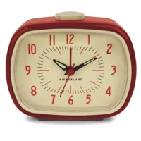 Kikkerland Wekker Retro Rood