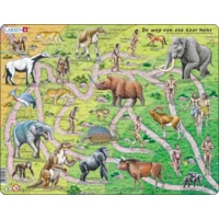 Puzzel - De weg van aap tot mens - 83st - Karton