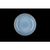 Lubiana porselein Rondo blauw  diep bord 21 cm K9
