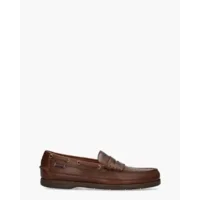 Sebago Sloop M Donkerbruin Herenloafers