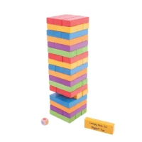 Stapeltoren - Jenga - Gekleurd