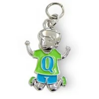 Bedeltje - Q - Jongen - Charms for you