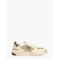 Ghoud Tweener Beige/Glitter Damessneakers