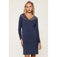Lingadore Heather nachthemd in blauw
