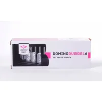 Spel - Domino dubbel 6 - Groot - 28dlg.