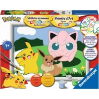 Schilderen op nummer - Pokemon - 7+