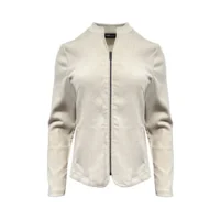 Frank Walder Vest: Beige, ribfluweel ( WAL.69 )