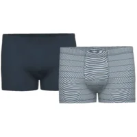 Ammann Heren Boxer: Duopack, effen + gestreept ( 100013 )