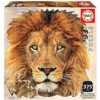 Educa vormenpuzzel - Leeuwenkop - 367 stukjes
