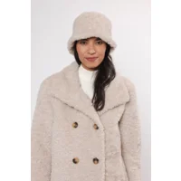 Rino & pelle hoed: Kiro, Birch ( ecru ), teddy ( RINO.67 )