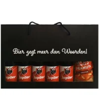 Jupiler Bierpakket : Bier zegt meer dan Woorden! - Geschenkdoos