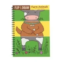 Eerste tekenboek - Boerderijdieren - Flip & draw