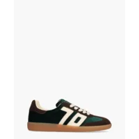 Back 70 Cloud Donkergroen/Bruin Damessneakers