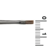 Schminkpenseel - R2 - Plat - Runderhaar