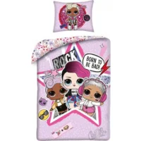 L.O.L. Surprise! - Dekbedovertrek - (140 x 200cm) - Roze