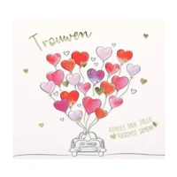 Kaart - Pop-up, licht & muziek - Trouwen, geniet van jullie toekomst samen! - 044A