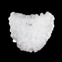 Baard - Kerstman / kabouter - Kort - Wit