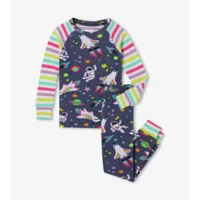 Hatley 2delige Meisjes Pyjama Cosmic Rainbows