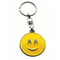 Emoji metalen sleutelhanger - smile