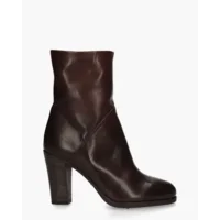 Pantanetti 15501E Donkerbruin Dames Enkelboots