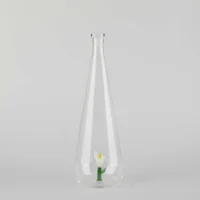 Balvi Waterfles Karaf Lily Wit 1L Glas