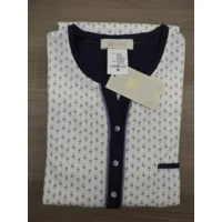 Eskimo Dames nachthemd met lange mouwen: RANA 100cm gemoltoneerd ( ESK.1593 )