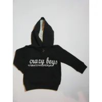 Zwarte sweater met kap staxo 92/2J