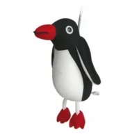 Wiebeldier aan veer - Pinguin