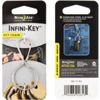 Nite Ize Infini-Key Roestvrij Stalen sleutelhouder KIC-11-R3