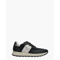 Rapid Soul Yavanna Zwart/Zilveren Damessneakers