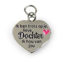 Bedeltje - Lieve dochter - Charms for you