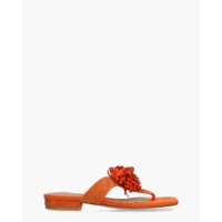 Ella Cruz Zhoe Oranje Damesslippers