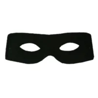 Oogmasker - Zorro - Zwart