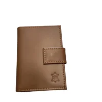 Portemonnee  met card holder automaat - cognac